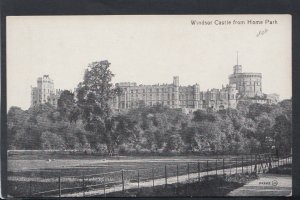 Berkshire Postcard - Windsor Castle From Home Park     T2822