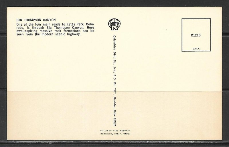 Colorado - Big Thompson Canyon - [CO-419]