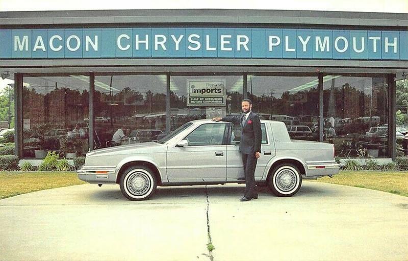 Macon GA Macon Chrysler Plymouth Dealership Postcard