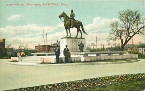 C-1910 Forest Monument Memphis Tennessee #14090 Souvenir Postcard 20-8636