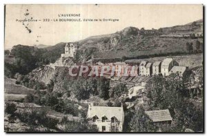 Old Postcard LA BOURBOULE - Valley of Dordogne