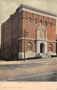 Masonic Temple Rutland VT