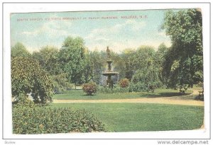 South African Soldiers Monument in Public Gardens, Halifax,Nova Scotia,Canada...