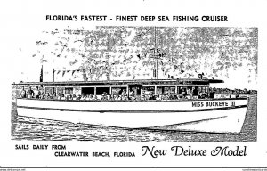 Florida Clearwater Miss Buckeye III Deep Sea Fishing Cruiser