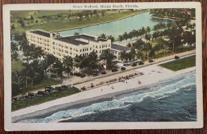 Vintage Postcard 1915-1930 Hotel Wofford, Miami Beach, Florida (FL)