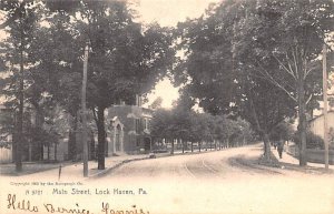 Mian Street Lock Haven, Pennsylvania PA  