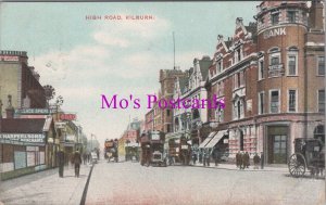 London Postcard - Kilburn High Road. Posted 1910 -  RS38389
