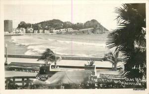 1950s Olas Atlas Mazatlan Mexico RPPC Real photo postcard 10520