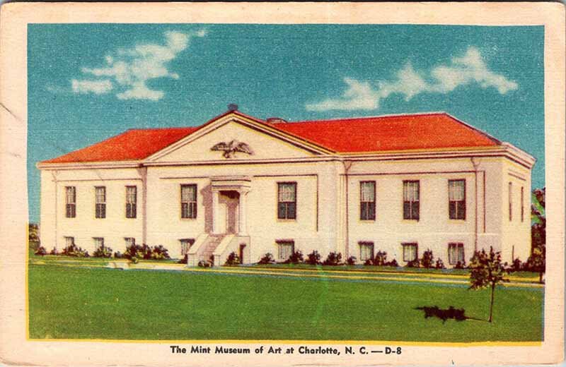 Postcard MUSEUM SCENE Charlotte North Carolina NC AN0273