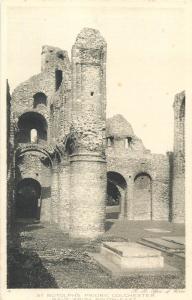 Lot 7 postcards Colchester Botolph `s Priory architecture