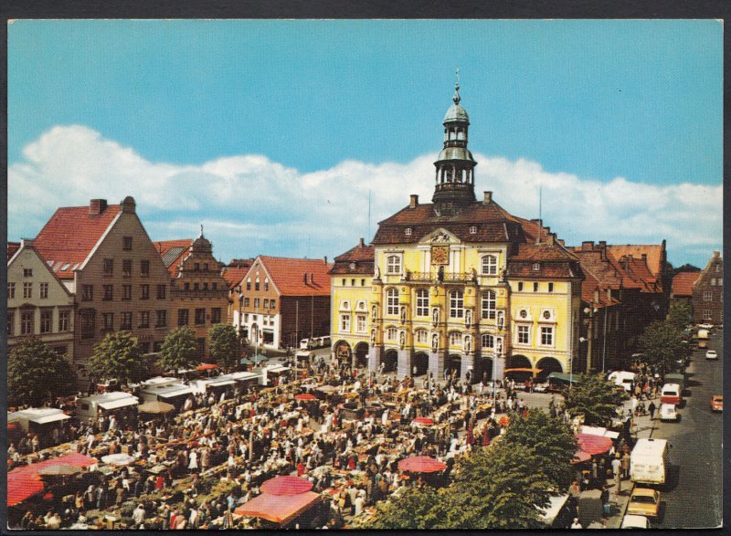 Germany Postcard - Sol-u Moorbad Luneburg, Rathaus Und Marktplatz  LC3198