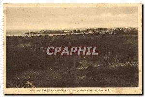 Postcard Old St Georges de Didonne General view taken from the lighthouse