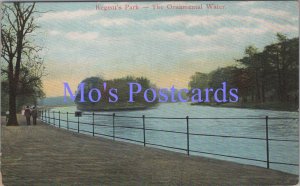 London Postcard - Regents Park, The Ornamental Water   RS37827