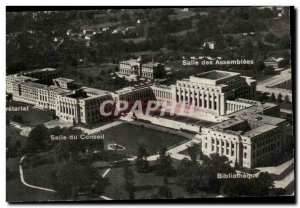 Old Postcard Geneva Palace of the United Nations