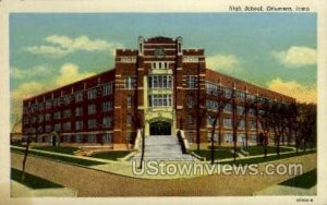 High School, Ottumwa - Iowa IA  