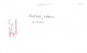 Non Postcard Backing Dated 4-12-1966 Baalbek, Lebanon , Carte Postale writing...