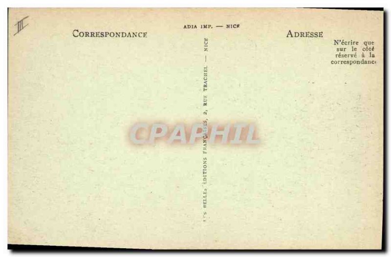 Old Postcard Nice Carnival LIV