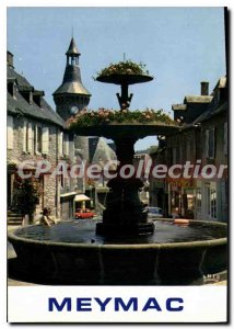 Postcard Modern Meymac Station Climate La Fontaine