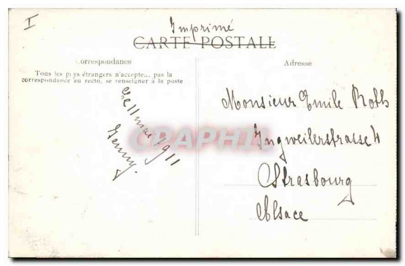 Postcard The Old Paris Concorde Square