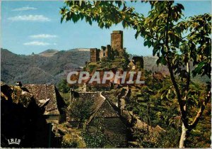 Modern Postcard Picturesque Aveyron Chateau Vallon (thirteenth century)