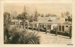 1930s San Gabriel California Pressman Building Sanitarium Durate RPPC 9896