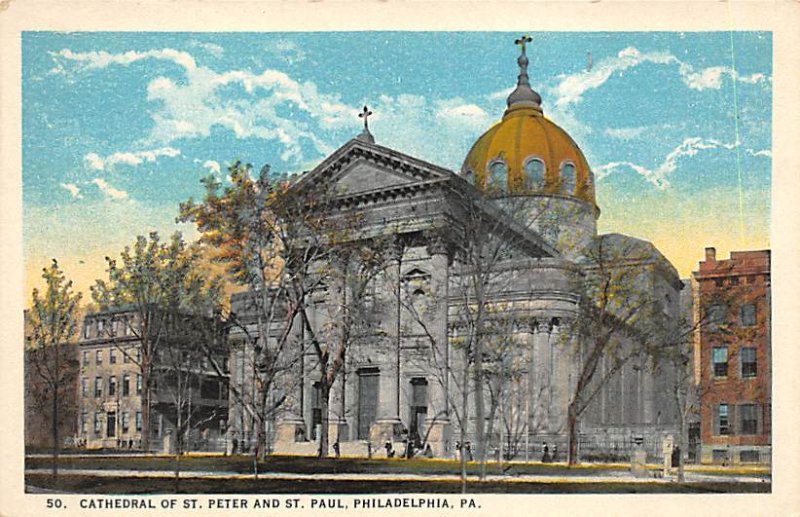 Cathedral of St Peter, St Paul Philadelphia, Pennsylvania PA