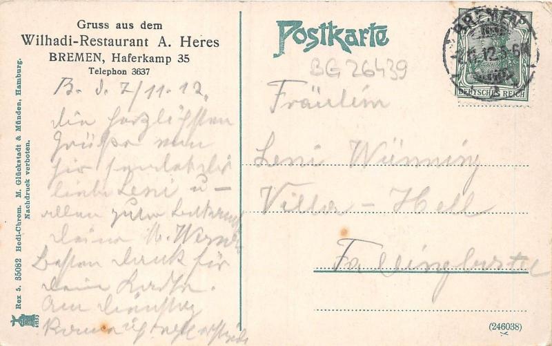 BG26439 bremen weserpartie germany