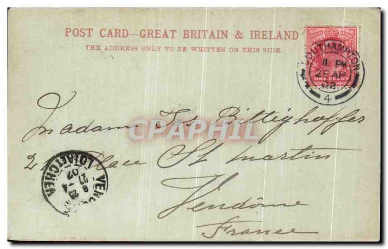 Old Postcard The Avenue Southampton