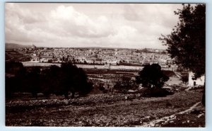 RPPC JERUSALEM From Olives ISRAEL Postcard