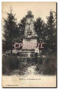 Old Postcard 1870 Militaria War Sappy The 1870 Monument