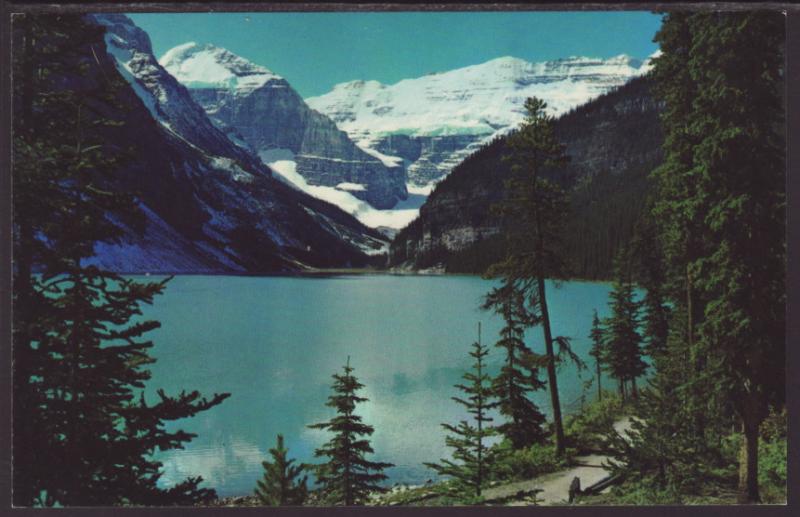 Lake Louise Alberta Canada Postcard BIN