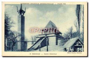 Old Postcard Exposition Coloniale Internationale Paris 1931 Madagascar main F...