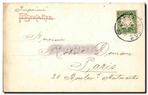 Old Postcard Wurzburg Festung