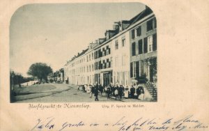 Netherlands Hoofdgracht te Nieuwediep Den Helder Vintage Postcard 03.58