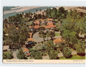 Postcard President Nixon's Summer White House San Clemente California USA