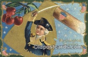 George Washington, 1st President USA Political 1910 light wear close to grade...