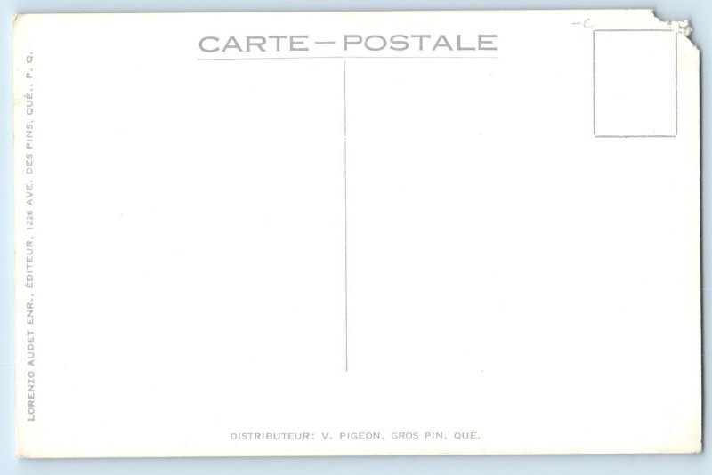 Quebec Canada Postcard Castel Des Falaises St. Jean Port Joli c1950's Unposted
