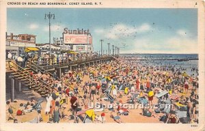 Beach & Boardwalk - Coney Island, New York NY  