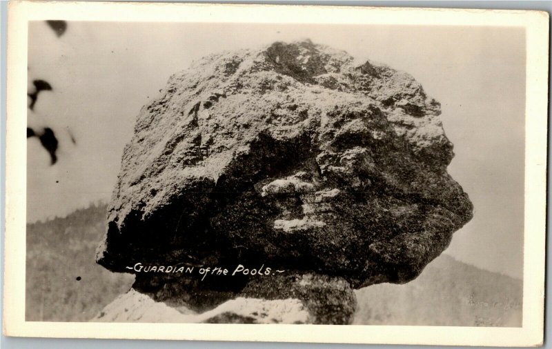 RPPC Guardian of the Pools Black Hills SD Vintage Postcard G32