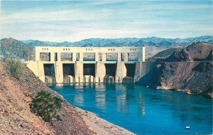 Postcard California Blythe Parker Dam 1950s Columbia 23-8566