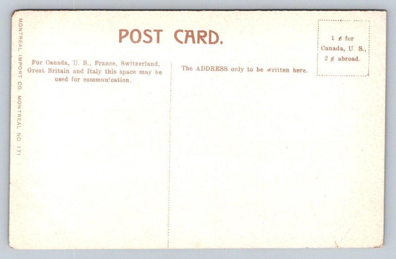 St. James Cathedral  Montreal  Canada    Postcard