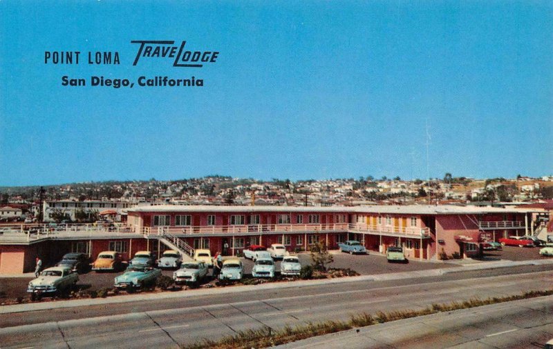 Point Loma Travelodge San Diego, CA Roadside c1960s Vintage Postcard