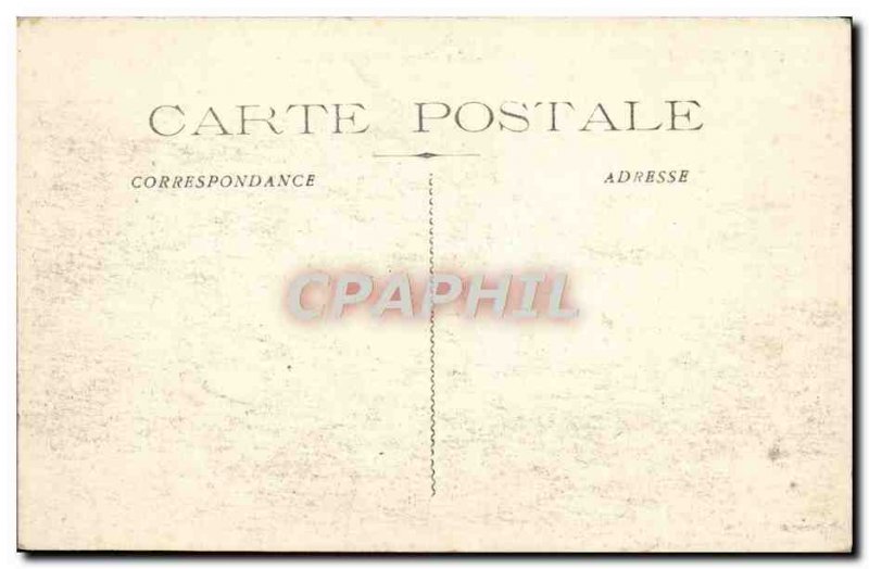 Old Postcard Camp De La Courtine At Park From & # 39Artillerie Guns Army