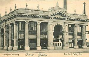 ME, Rumford Falls, Maine, Strathglass Building, W.P. Mc Donald No. 180