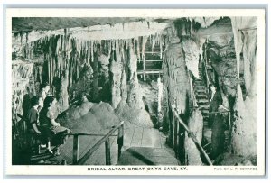 c1960's Bridal Altar Onyx Mammoth Cave Kentucky KY Unposted Vintage Postcard