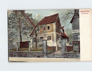 Postcard Schillerhaus Leipzig-Gohlis Germany