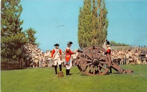 Colonial Cannon Firing Demonstration Youngstown, New York  