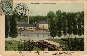 CPA MONTARGIS - Le Canal et les Docks (631588)