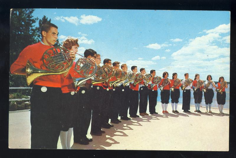 Interlochen, Michigan/MI Postcard, National Music Camp, French Horn, 1963!