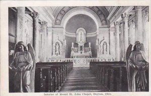 Ohio Dayton Interior Of Mount Saint John Chapel